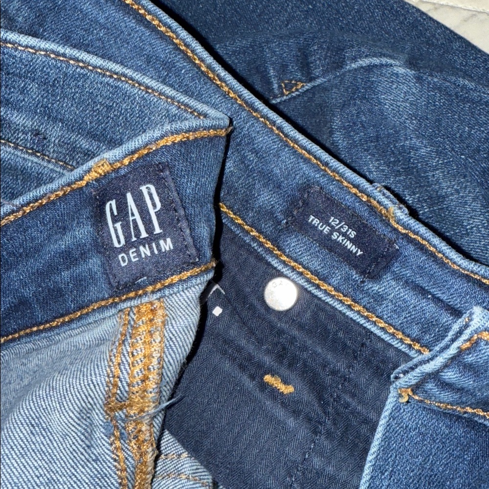 GAP 12 S Skinny Jeans - Picture 2 of 4